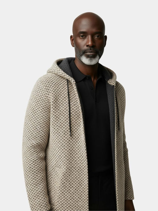 Lugano™ | Hooded Knitted Winter Coat