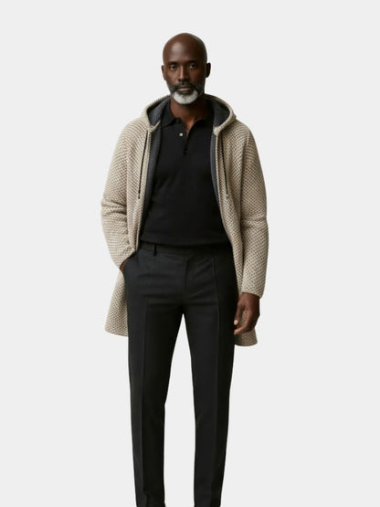 Lugano™ | Hooded Knitted Winter Coat