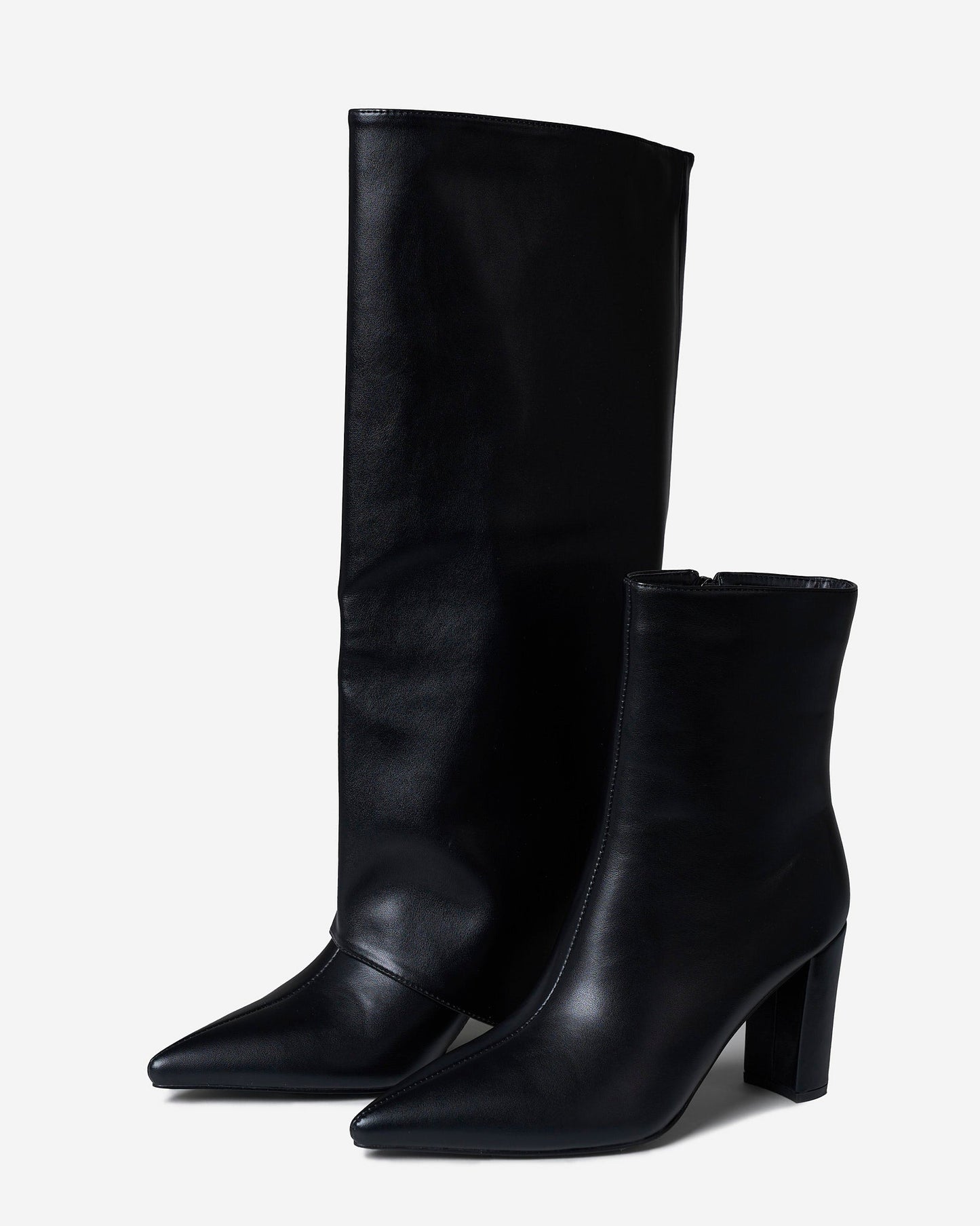2 in 1 knee & ankle boots