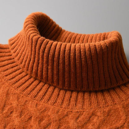 Premium Merino Turtleneck Sweater.