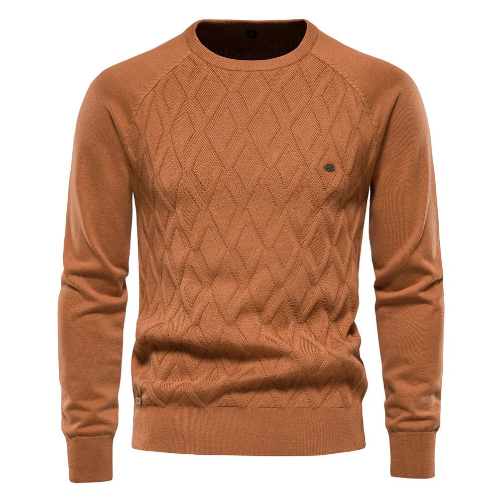 Theodor | Men’s Diamond Pattern Sweater