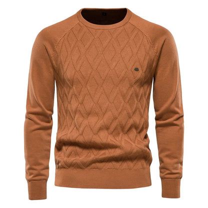 Theodor | Men’s Diamond Pattern Sweater