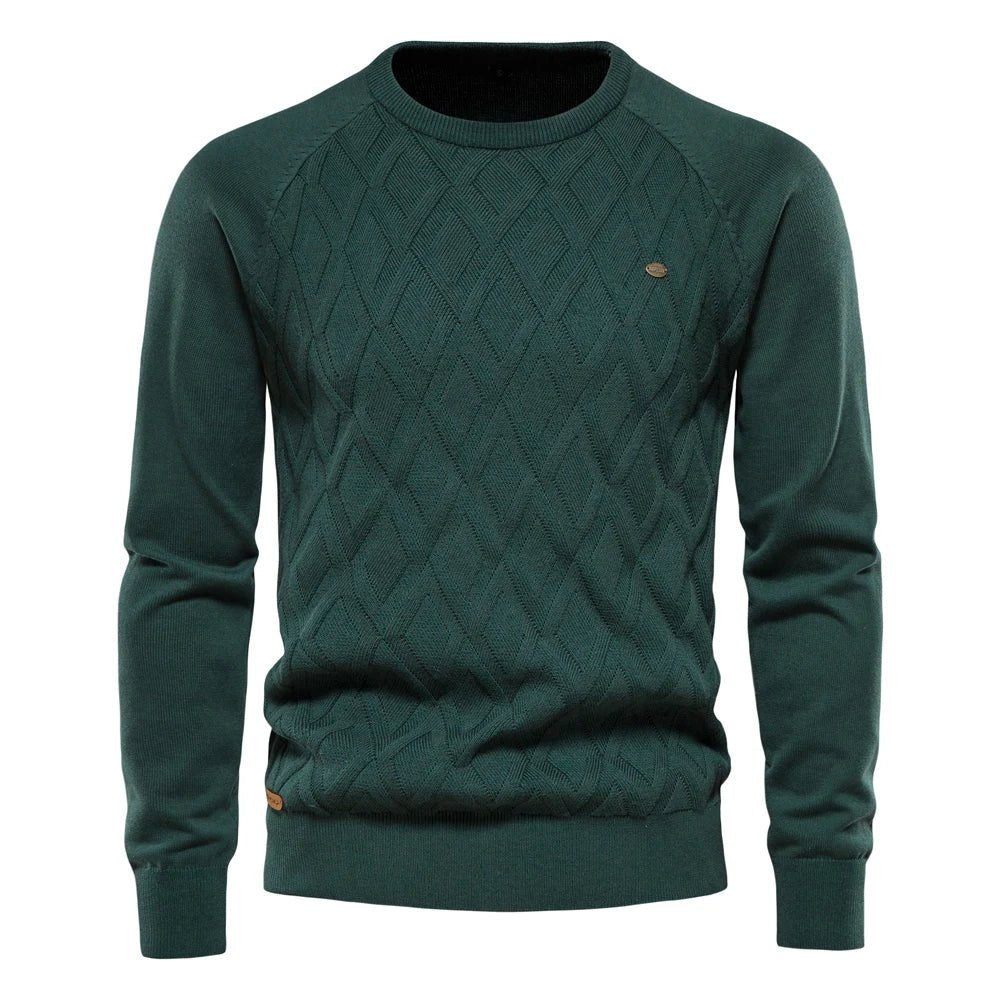 Theodor | Men’s Diamond Pattern Sweater