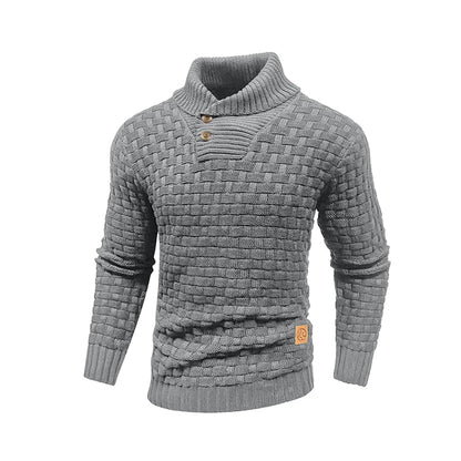 Men’s Luxury Knit Crew-Neck Sweater