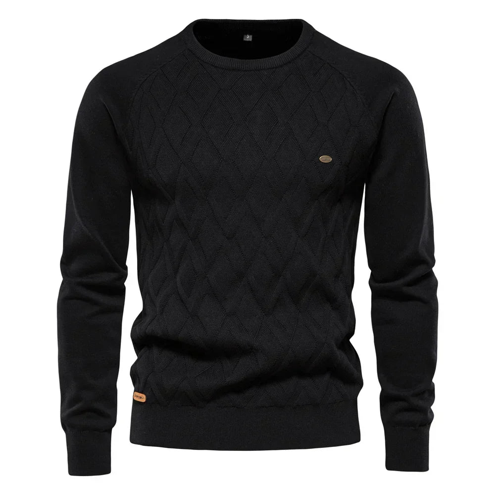 Theodor | Men’s Diamond Pattern Sweater