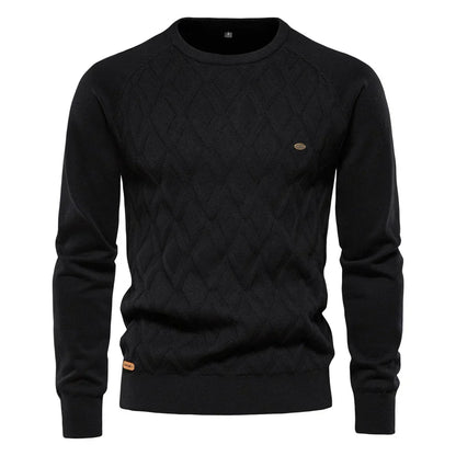 Theodor | Men’s Diamond Pattern Sweater