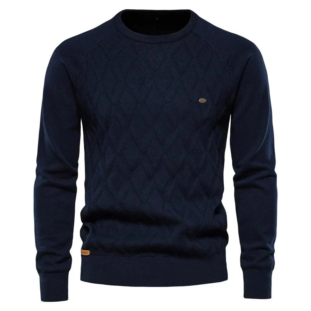 Theodor | Men’s Diamond Pattern Sweater