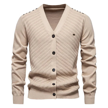 Schneider | Warm Men’s V-Neck Cardigan