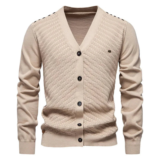 Schneider | Warm Men’s V-Neck Cardigan