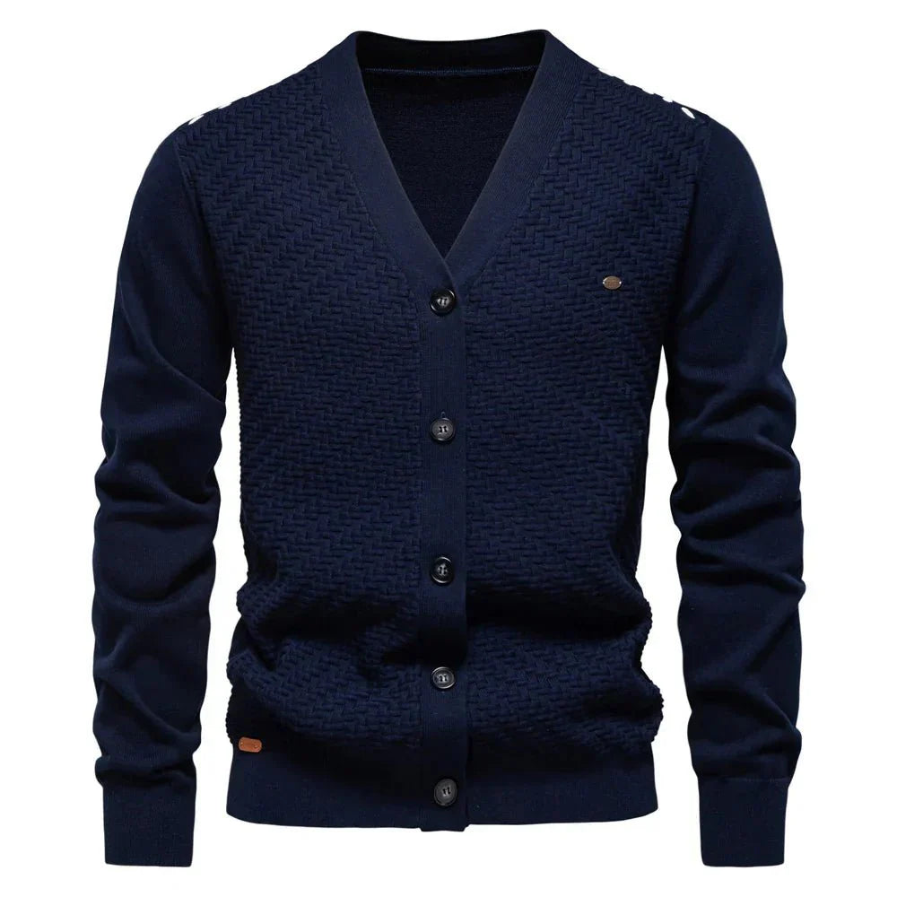 Schneider | Warm Men’s V-Neck Cardigan