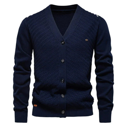 Schneider | Warm Men’s V-Neck Cardigan