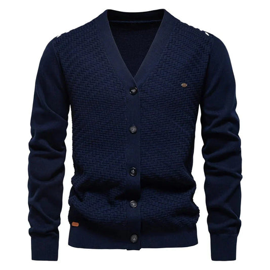Schneider | Warm Men’s V-Neck Cardigan