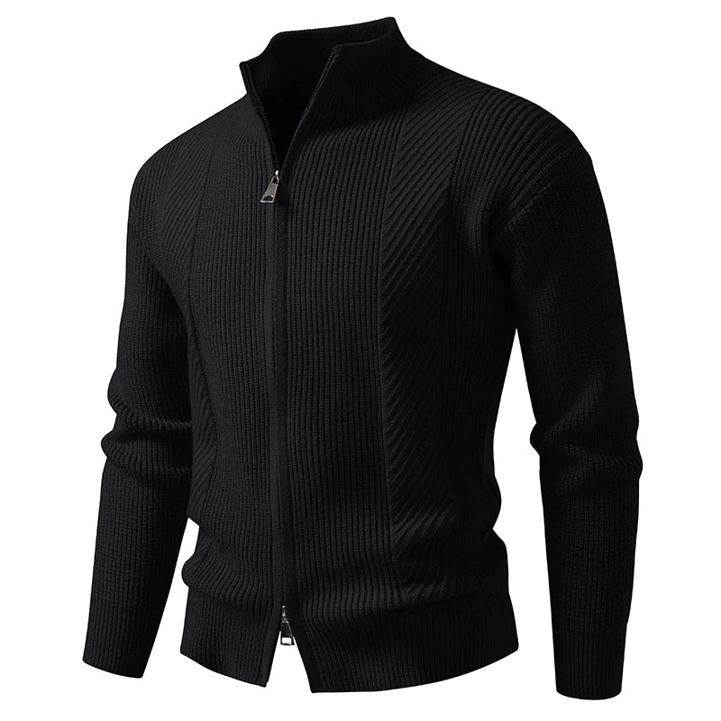 Merino Alta Colletto Zip Jacket