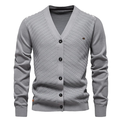 Schneider | Warm Men’s V-Neck Cardigan