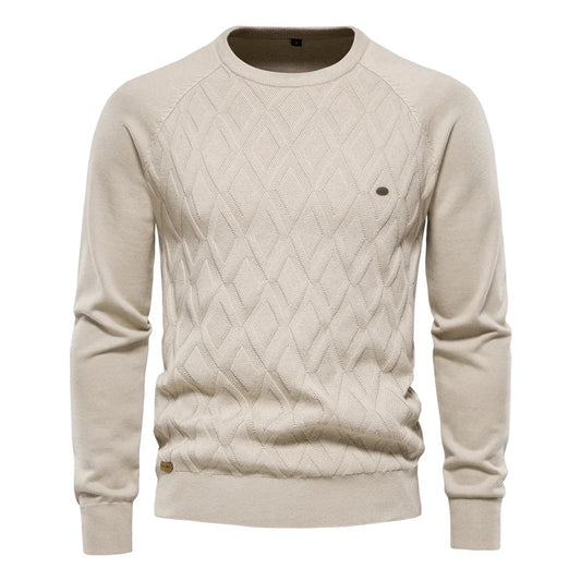Theodor | Men’s Diamond Pattern Sweater