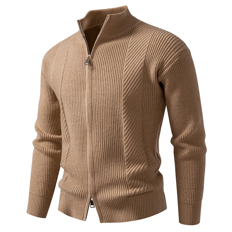 Merino Alta Colletto Zip Jacket