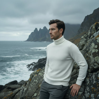 Turtleneck Stylish - Knitted Sweater