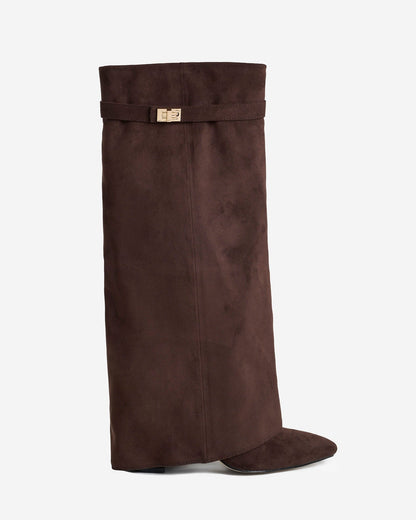 Lavista Suede knee high boots - Brown