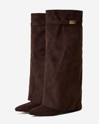 Lavista Suede knee high boots - Brown