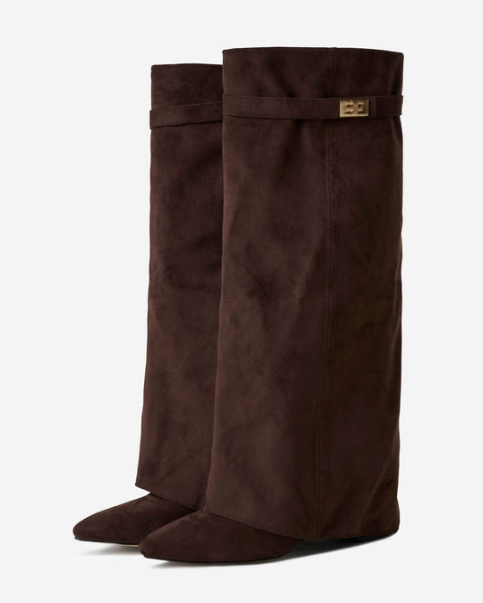 Lavista Suede knee high boots - Brown