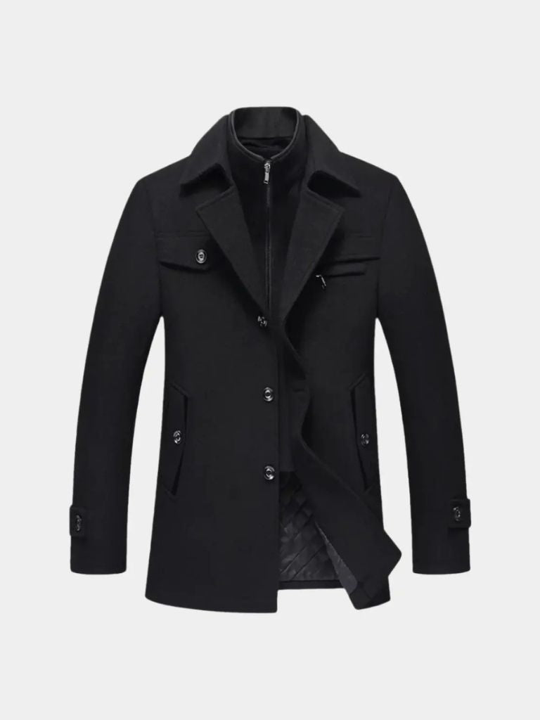 Essential Wool-Blend Coat