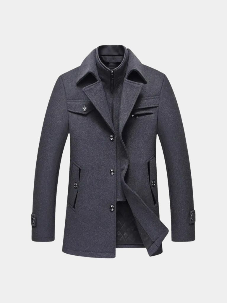 Essential Wool-Blend Coat
