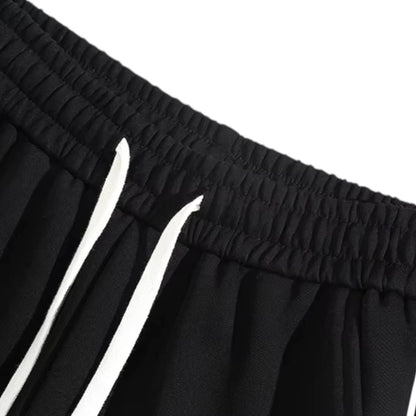 Enzo | Wide-Leg Stripe Pants