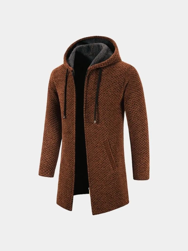 Lugano™ | Hooded Knitted Winter Coat