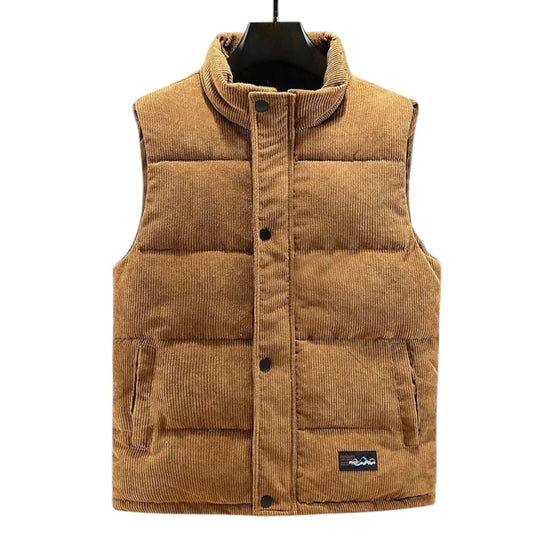 Giuliano | Padded Corduroy Vest