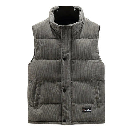 Giuliano | Padded Corduroy Vest